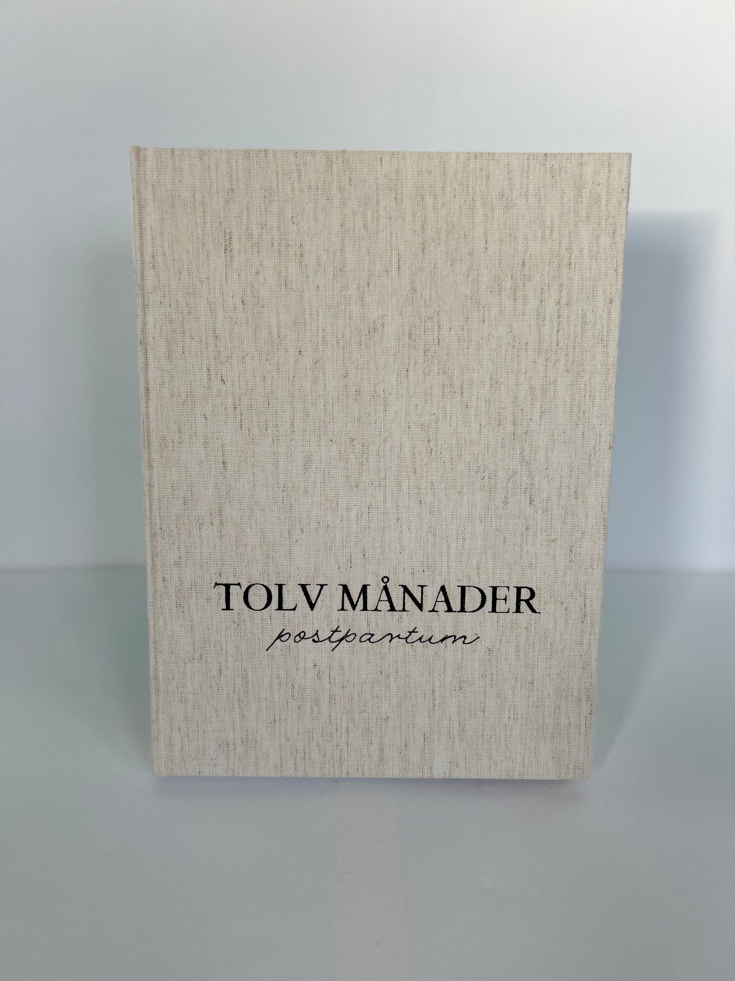 Postpartum Journal Cream White