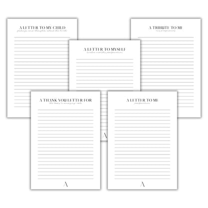 Postpartum Bundle – Letter Collection